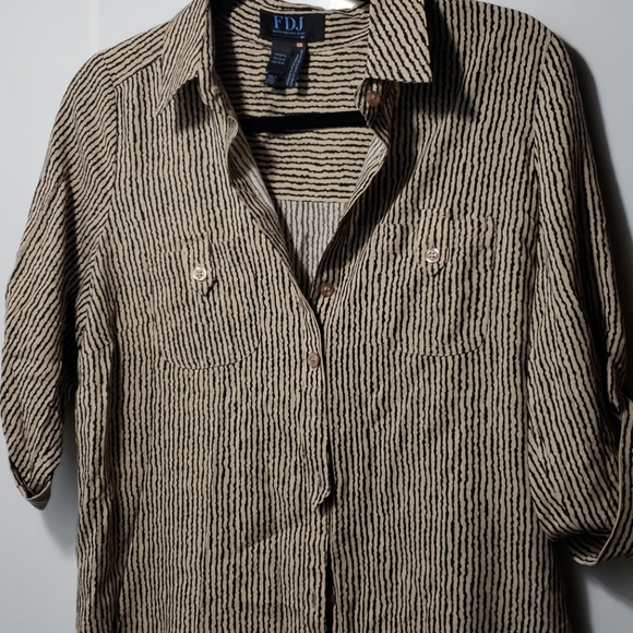 FDJ French Dressing Jean's blousy top size 6 - Picture 4 of 4